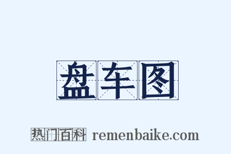盘车图是什么意思的图片